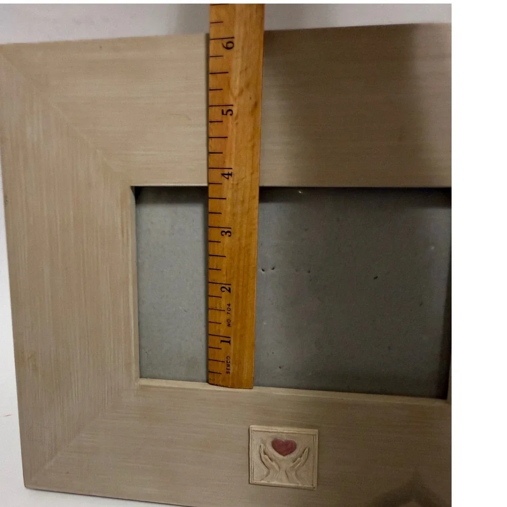 Willow Tree Susan Lordi Picture Frame 4x6 Hands Heart DEMDACO 2006